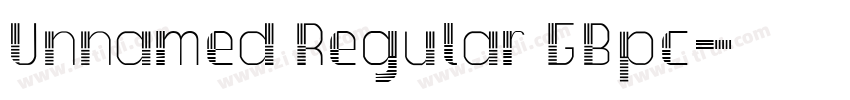 Unnamed Regular GBpc字体转换